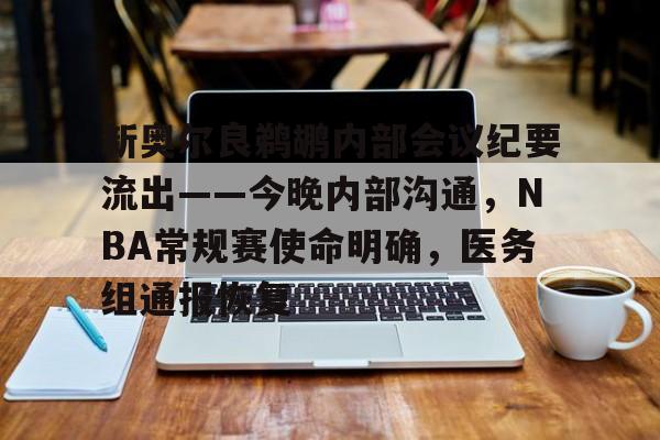 关于新奥尔良鹈鹕内部会议纪要流出——今晚内部沟通，NBA常规赛使命明确，医务组通报恢复的信息-凯时体育平台